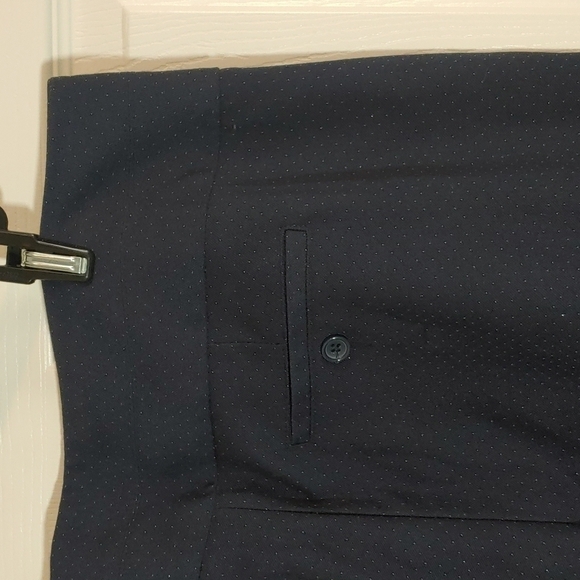 Elle Blue Silver Dot Pants Size 12 - Picture 6 of 7
